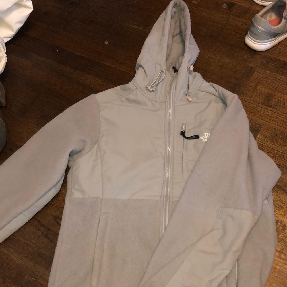 Grey North Face Coat